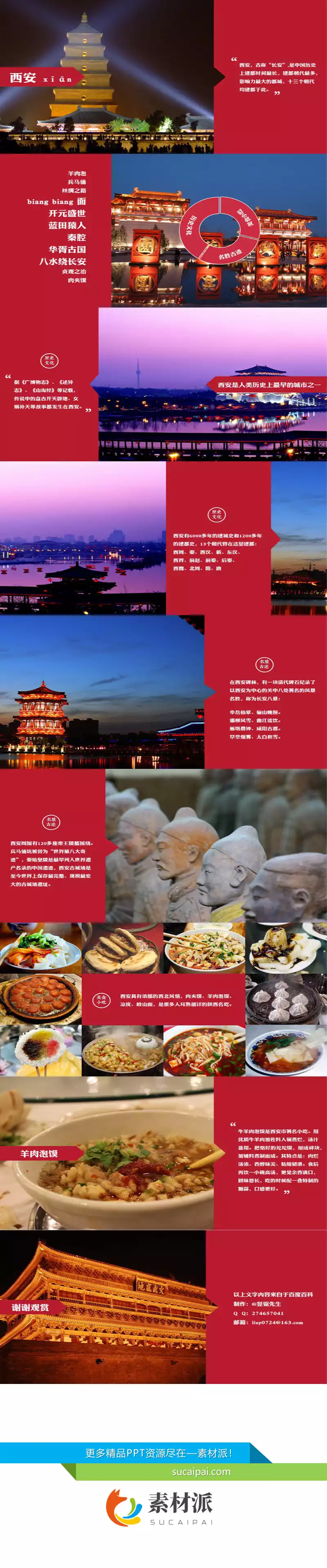 历史名城西安介绍简介PPT - 第一PPT1